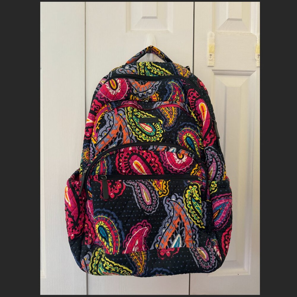 Vera Bradley Essential Backpack (Twilight Paisley)